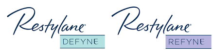 Restylane® Defyne and Restylane® Refyne logos