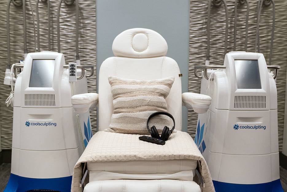 Kalos Medical Spa DualSculpting with two Coolsculpting machines