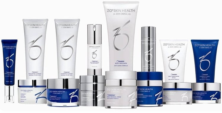 ZO Skin Health products at Kalos Medical Spa