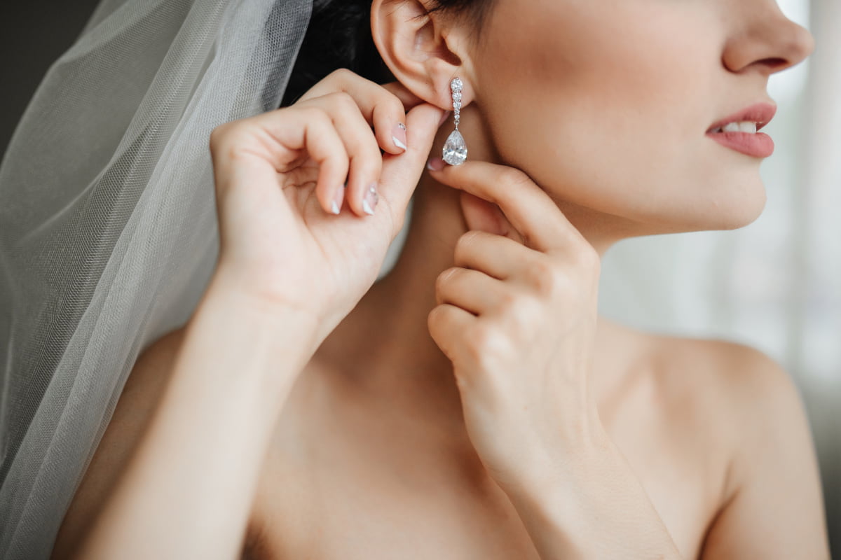 Beautiful Fort Worth bride on her wedding day